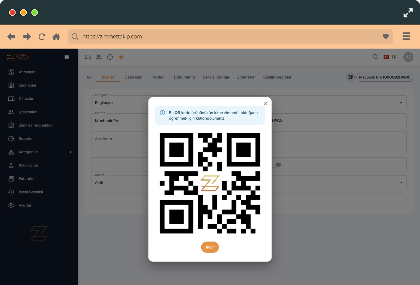 feature device qr-code