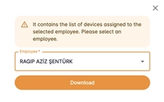 QR code tracking feature